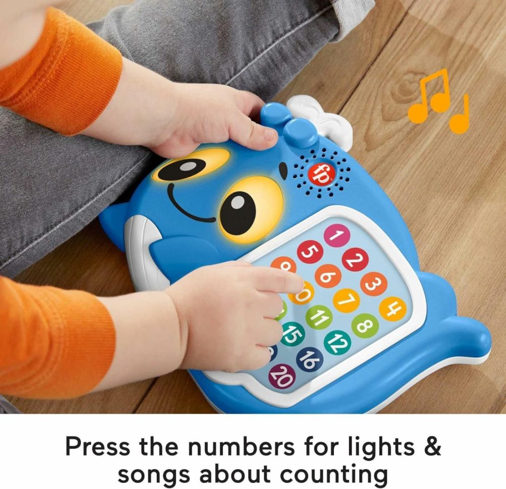 Toddler Educational Toy Linkimals 1-20 Count & Quiz Whale Activity With Interactive Lights & Music For Ages 18+ Months  |  Musical Toys All Toys