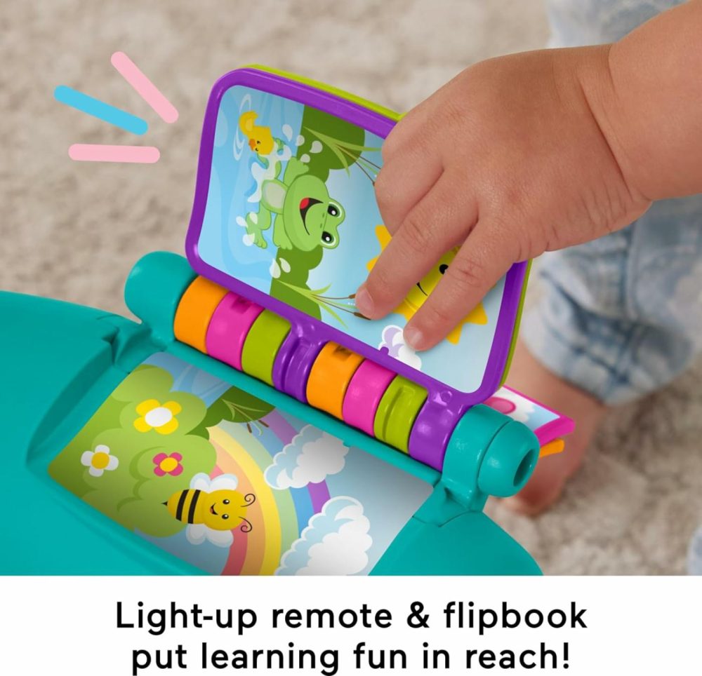 Toddler Learning Toy Laugh & Learn Smart Stages Chair With Music Lights & Activities For Infants Ages 1+ Years  Teal  |  Electronic Early Development Toys All Toys Electronic Early Development Toys