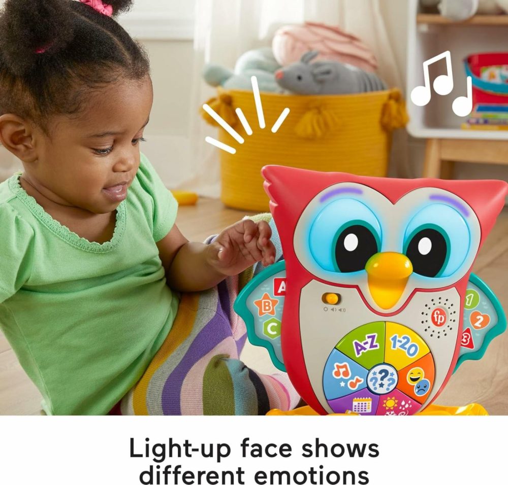 Toddler Learning Toy Linkimals Light-Up & Learn Owl For Ages 18+ Months  Compatible Only With Linkimals Items  |  Musical Toys All Toys