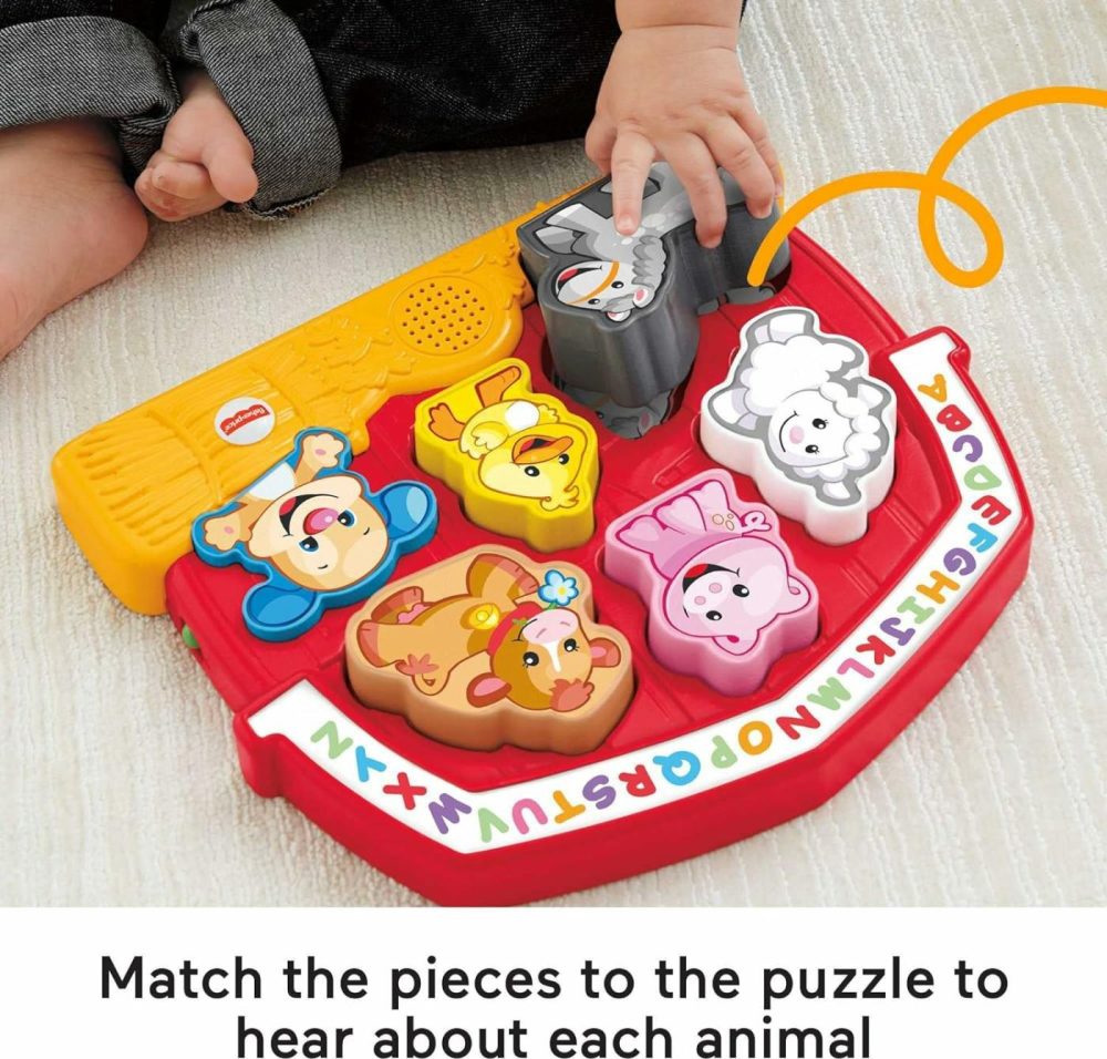 Toddler Shape Sorting Toy Laugh & Learn Farm Animal Puzzle With Music & Sounds For Kids Ages 1+ Years​  |  Electronic Early Development Toys All Toys Electronic Early Development Toys