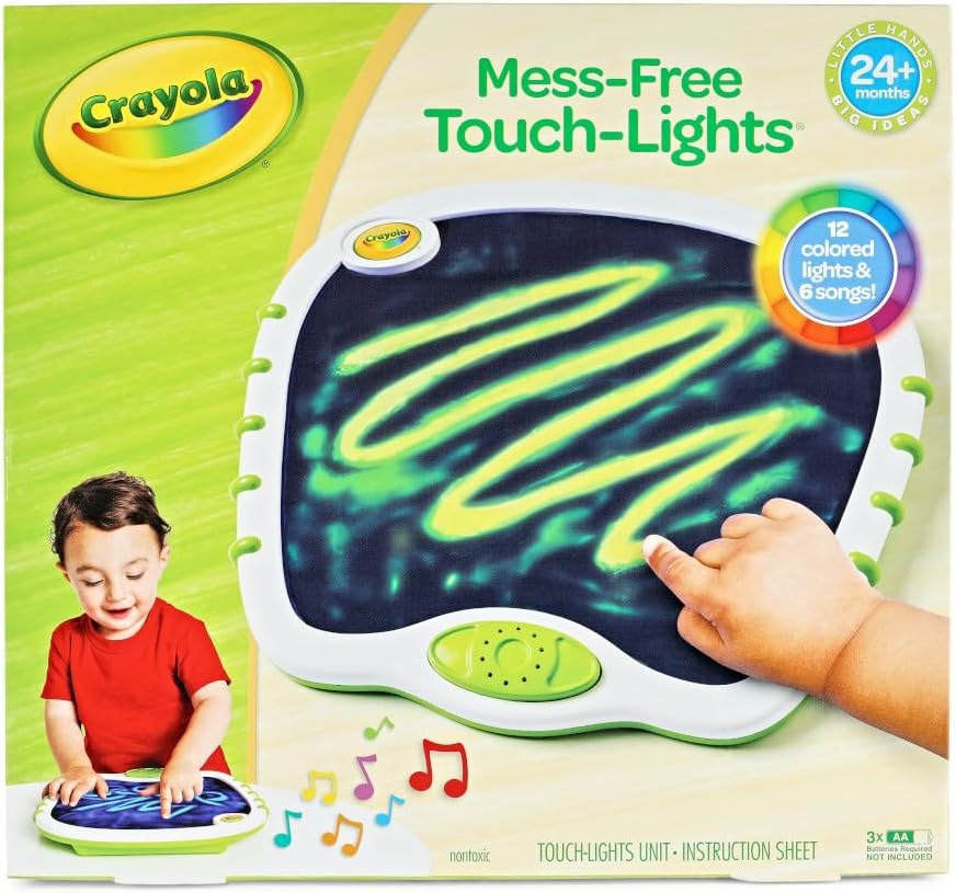 Toddler Touch Lights  Musical Toy  Sensory Board  Sensory Toys For Toddlers  Mess Free Finger Painting  Toddler Gift  2+  |  Musical Toys All Toys