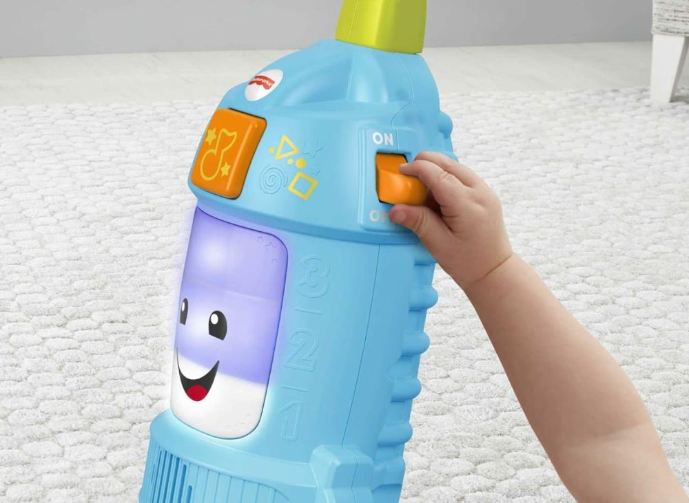 Toddler Toy Laugh & Learn Light-Up Learning Vacuum Musical Push Along For Pretend Play Infants Ages 1+ Years​  |  Electronic Early Development Toys All Toys Electronic Early Development Toys