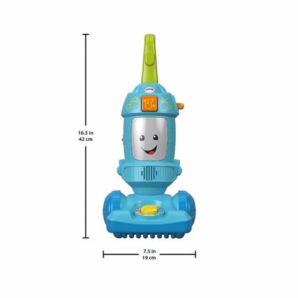 Toddler Toy Laugh & Learn Light-Up Learning Vacuum Musical Push Along For Pretend Play Infants Ages 1+ Years​  |  Electronic Early Development Toys All Toys Electronic Early Development Toys