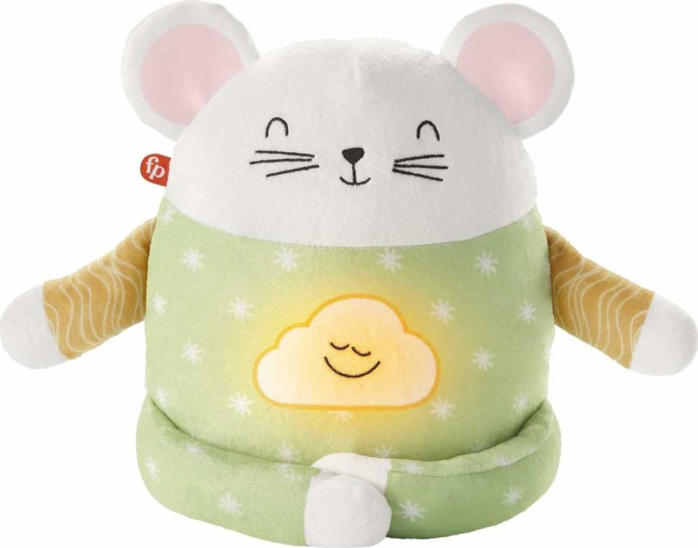 Toddler Toy Meditation Mouse Plush Sound Machine With Music And Light For Preschool Kids Ages 2+ Years  |  Musical Toys All Toys