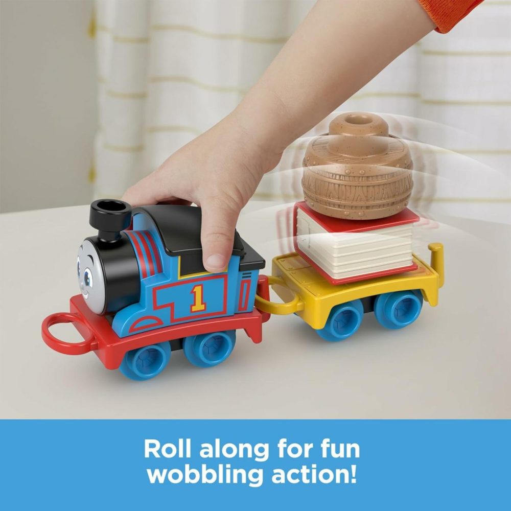 Toddler Toy My First Thomas Push-Along Train With Stacking Cargo For Kids Ages 18+ Months  |  Push & Pull Toys All Toys Push & Pull Toys