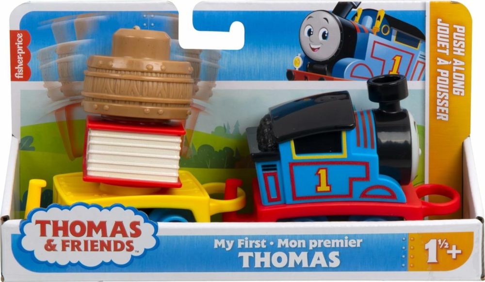 Toddler Toy My First Thomas Push-Along Train With Stacking Cargo For Kids Ages 18+ Months  |  Push & Pull Toys All Toys Push & Pull Toys