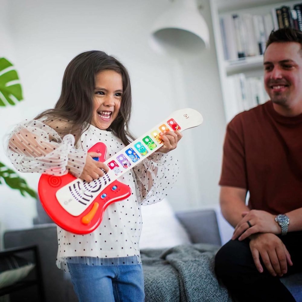 Together In Tune Guitar​ Safe Wireless Wooden Musical Toddler Toy  Magic Touch Collection  Age 6 Months+  |  Musical Toys All Toys