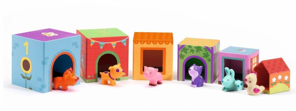 Topanifarm Blocks – Build A Farm  Wooden Blocks & Animal Toys For Home  School Or Gifts – Fun & Creative For Family & Friends – Playful  Educational Toys For Preschool  Kids Months 18+  |  Sorting & Stacking Toys All Toys Sorting & Stacking Toys