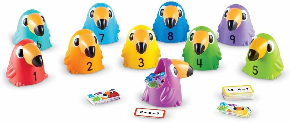 Toucans To 10 Sorting Set  Counting & Sorting  Early Math Skills Toy  Ages 5+  |  Sorting & Stacking Toys All Toys Sorting & Stacking Toys