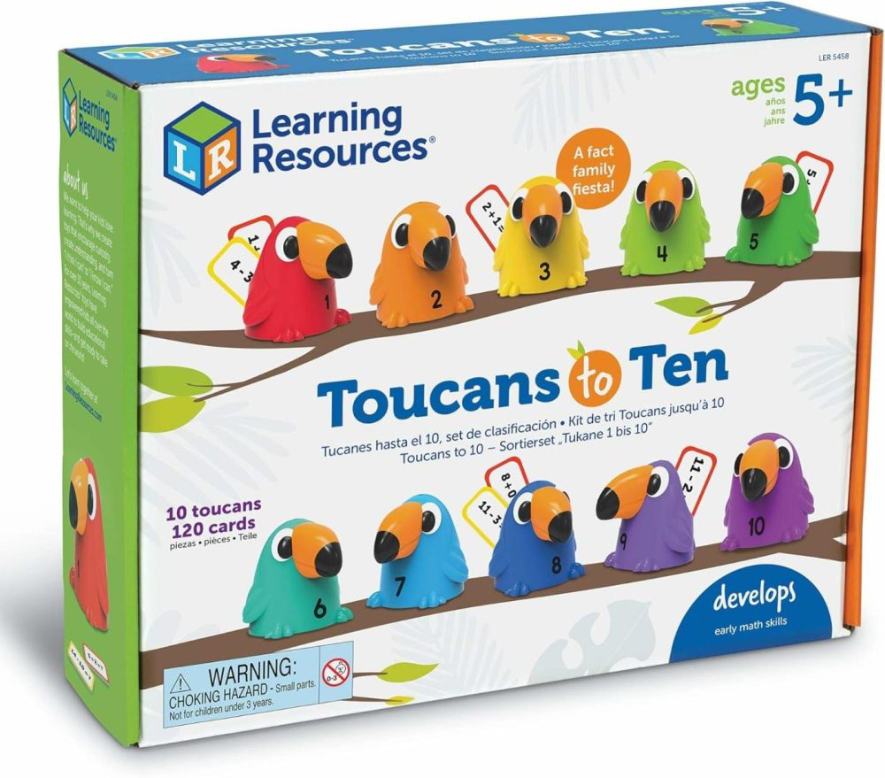 Toucans To 10 Sorting Set  Counting & Sorting  Early Math Skills Toy  Ages 5+  |  Sorting & Stacking Toys All Toys Sorting & Stacking Toys