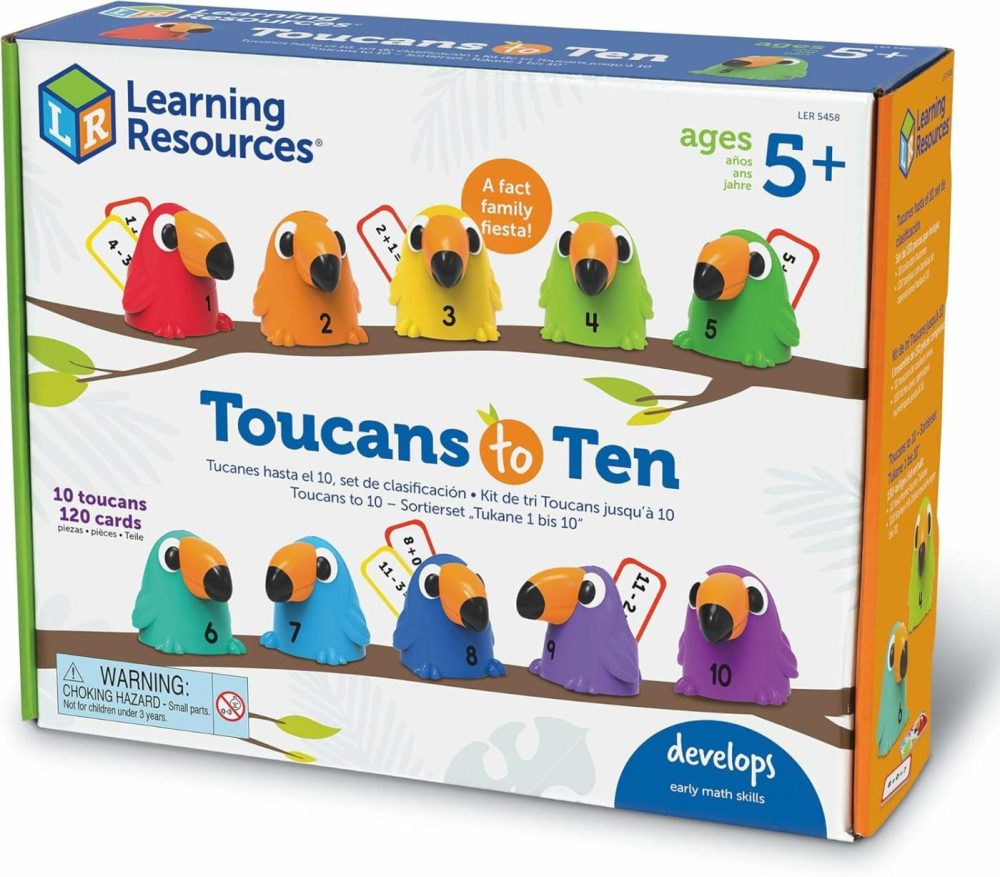 Toucans To 10 Sorting Set  Counting & Sorting  Early Math Skills Toy  Ages 5+  |  Sorting & Stacking Toys All Toys Sorting & Stacking Toys