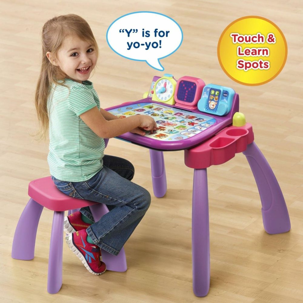 Touch & Learn Activity Desk (Frustration Free Packaging)  Purple  |  Electronic Early Development Toys All Toys Electronic Early Development Toys