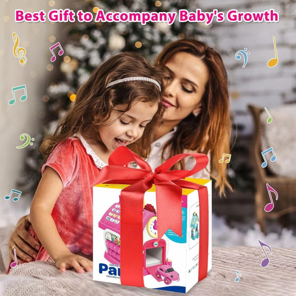 Toys For 1 Year Old Girl Gifts: Baby Musical Toys 6-12 12-18 Months 8-In-1 Multi-Functional House – Montessori Educational Toys For Toddlers 1-3 – First Christmas 1St Birthday Gifts  |  Musical Toys All Toys