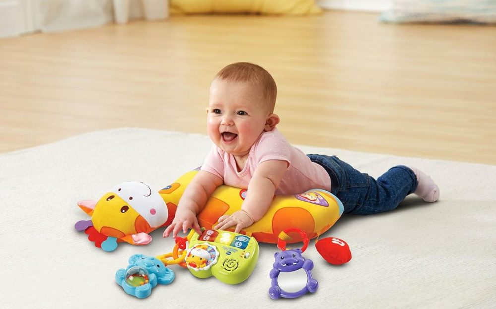 Tummy Time Discovery Pillow  |  Musical Toys All Toys