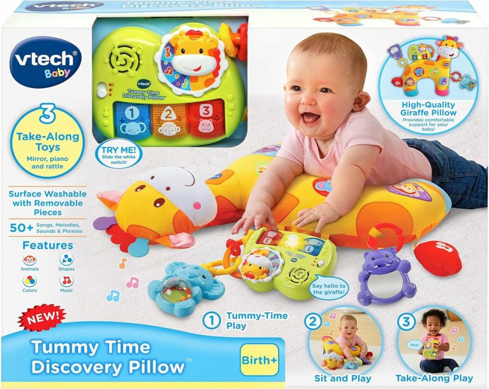 Tummy Time Discovery Pillow  |  Musical Toys All Toys