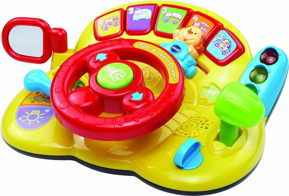 Turn And Learn Driver  Yellow  |  Musical Toys All Toys Yellow