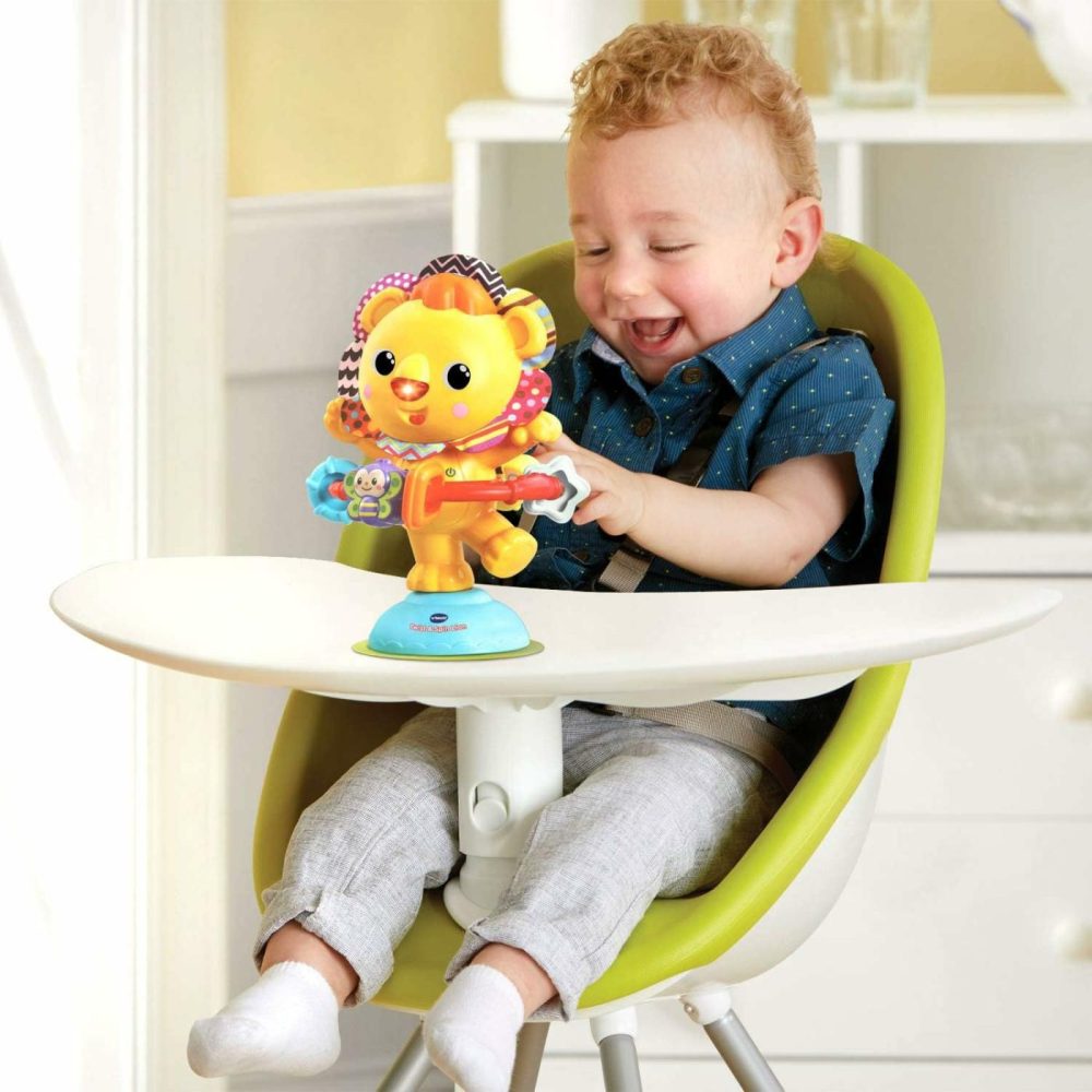 Twist And Spin Lion  Yellow  |  Musical Toys All Toys