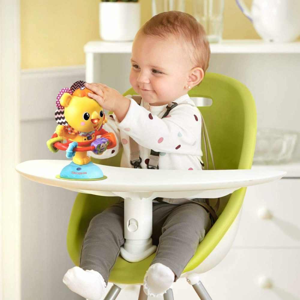 Twist And Spin Lion  Yellow  |  Musical Toys All Toys