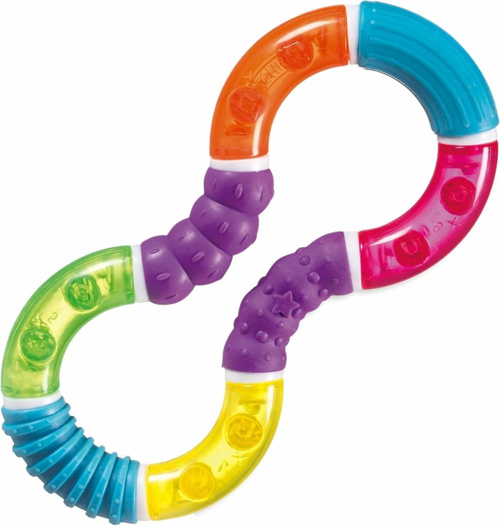 Twisty Figure 8 Teether  |  Teethers All Toys Black & White