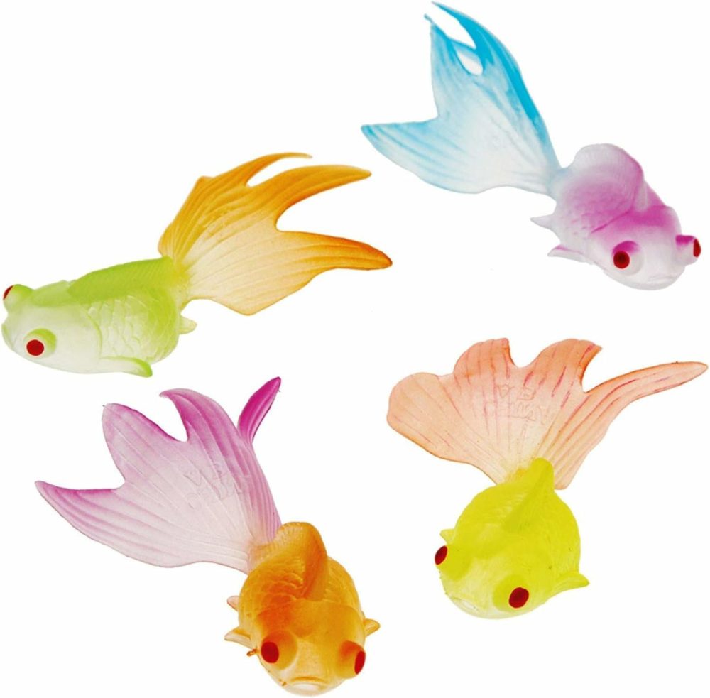 Us Toy Glow In The Dark Goldfish Party Accessory (12 Count)  |  Bath Toys All Toys Bath Toys