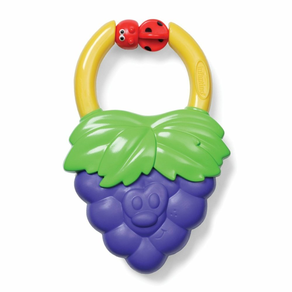 Vibrating Teethers (Strawberry Or Grape)  |  Teethers All Toys Strawberry, Grape