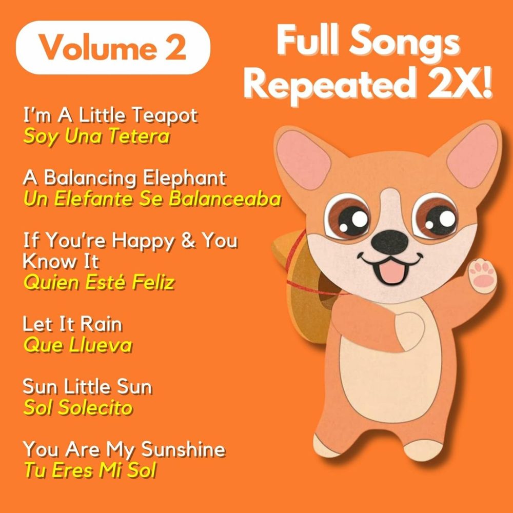 Vol. 2 | Musical Spanish Books For Kids 1-3  Spanish Toys For Babies & Toddlers 1-3  Baby & Toddler Spanish Books  Bilingual Learning Toys For 1 Year Old  Libros Para Bebes Español  |  Musical Toys All Toys