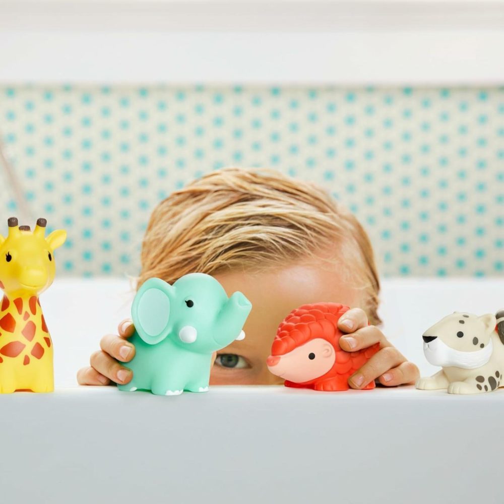 Wild Animal Baby And Toddler Bath Toy Squirts  8 Pack  |  Bath Toys All Toys Bath Toys