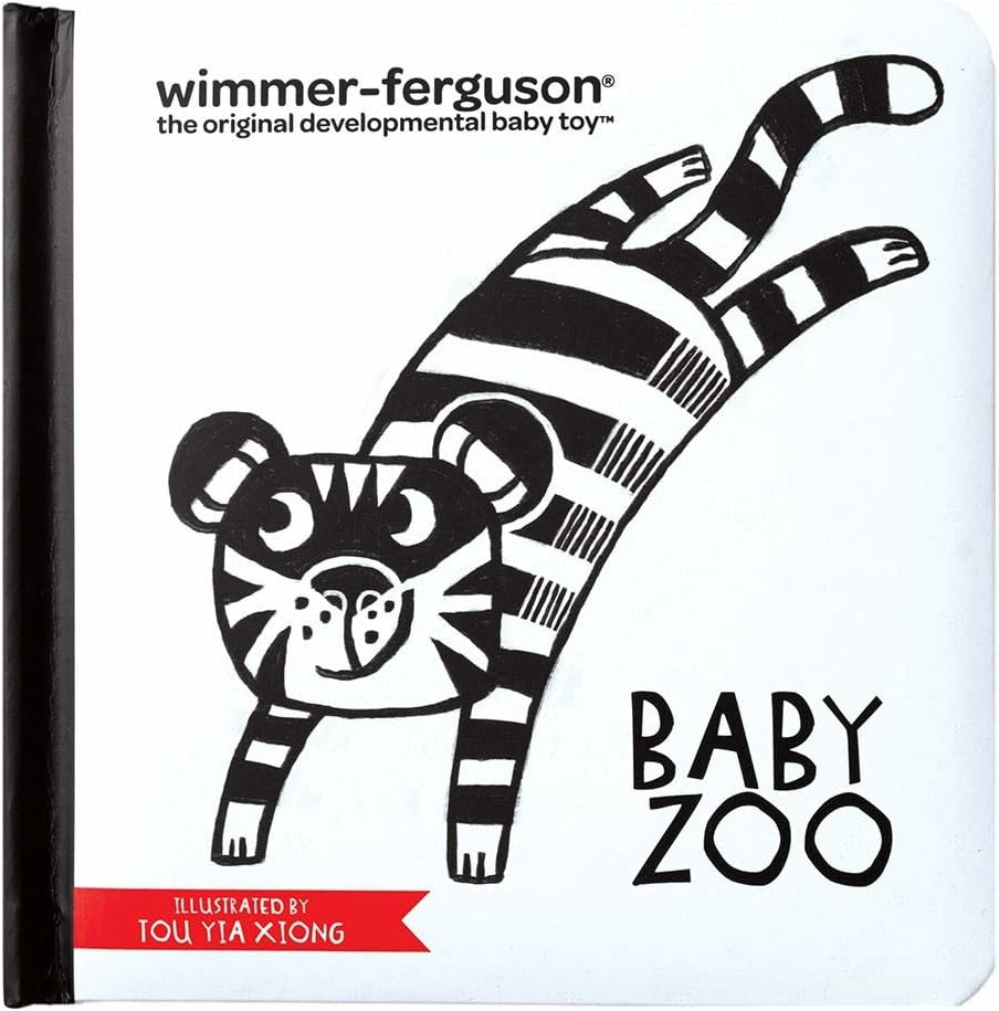 Wimmer-Ferguson Baby Zoo Board Book  Ages 6 Months And Up  |  Rattles & Plush Rings All Toys Rattles & Plush Rings