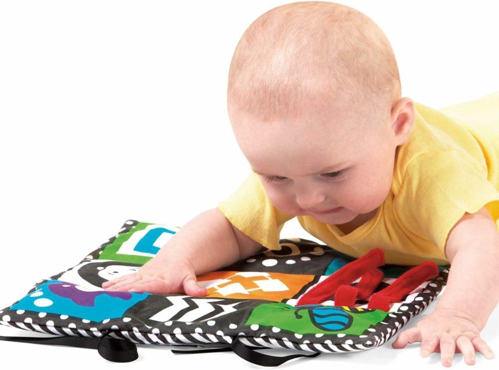 Wimmer-Ferguson Double Sided 3-In-1 Triangle Play And Pat Activity Mat  |  Car Seat & Stroller Toys All Toys Car Seat & Stroller Toys