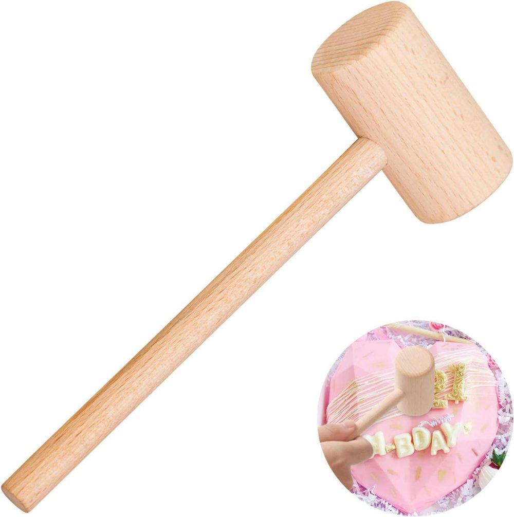 Wooden Crab Mallet For Chocolate  Mini Wooden Hammer Multi-Purpose For Kids Toys Crab Lobster Mallets，1Pcs  |  Hammering & Pounding Toys All Toys Hammering & Pounding Toys