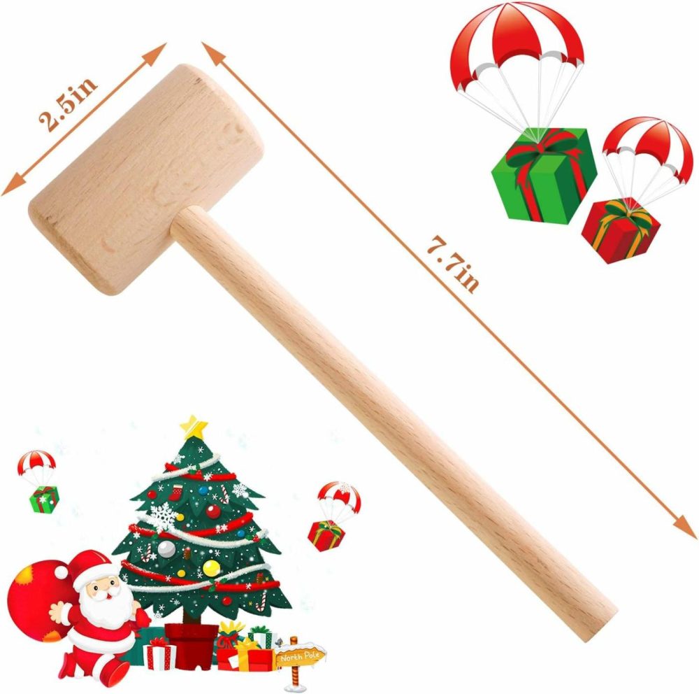 Wooden Crab Mallet For Chocolate  Mini Wooden Hammer Multi-Purpose For Kids Toys Crab Lobster Mallets，1Pcs  |  Hammering & Pounding Toys All Toys Hammering & Pounding Toys