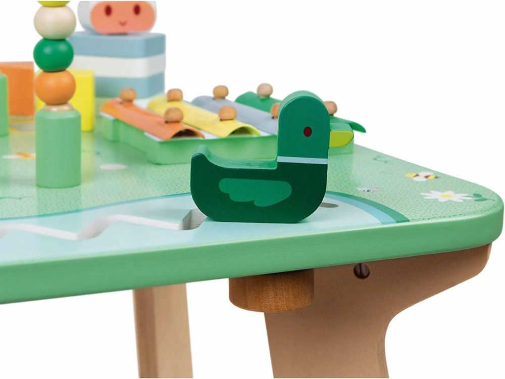 Wooden Pretty Meadow Activity Table – 21.1″ Tall – Ages 12 Months+ – J05327  |  Tables All Toys Tables