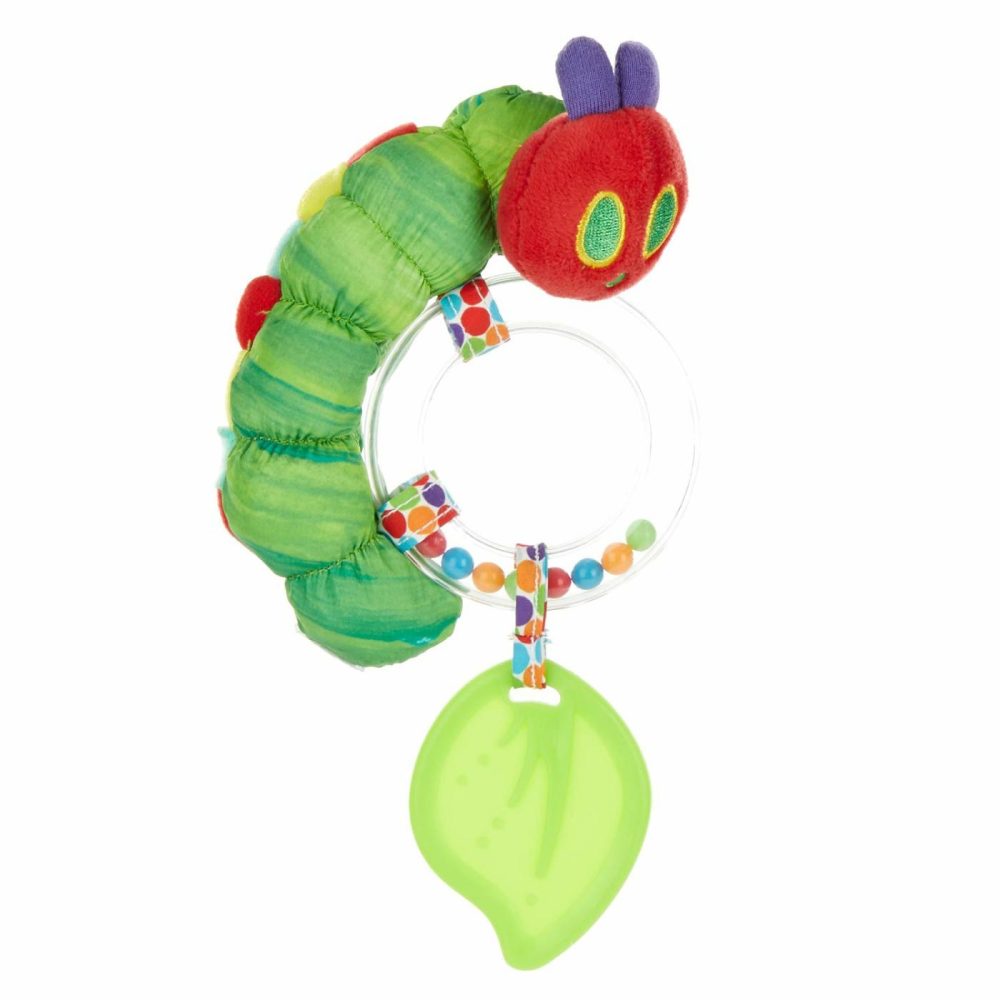 World Of Eric Carle  The Very Hungry Caterpillar Ring Rattle  |  Rattles & Plush Rings All Toys Multicolor