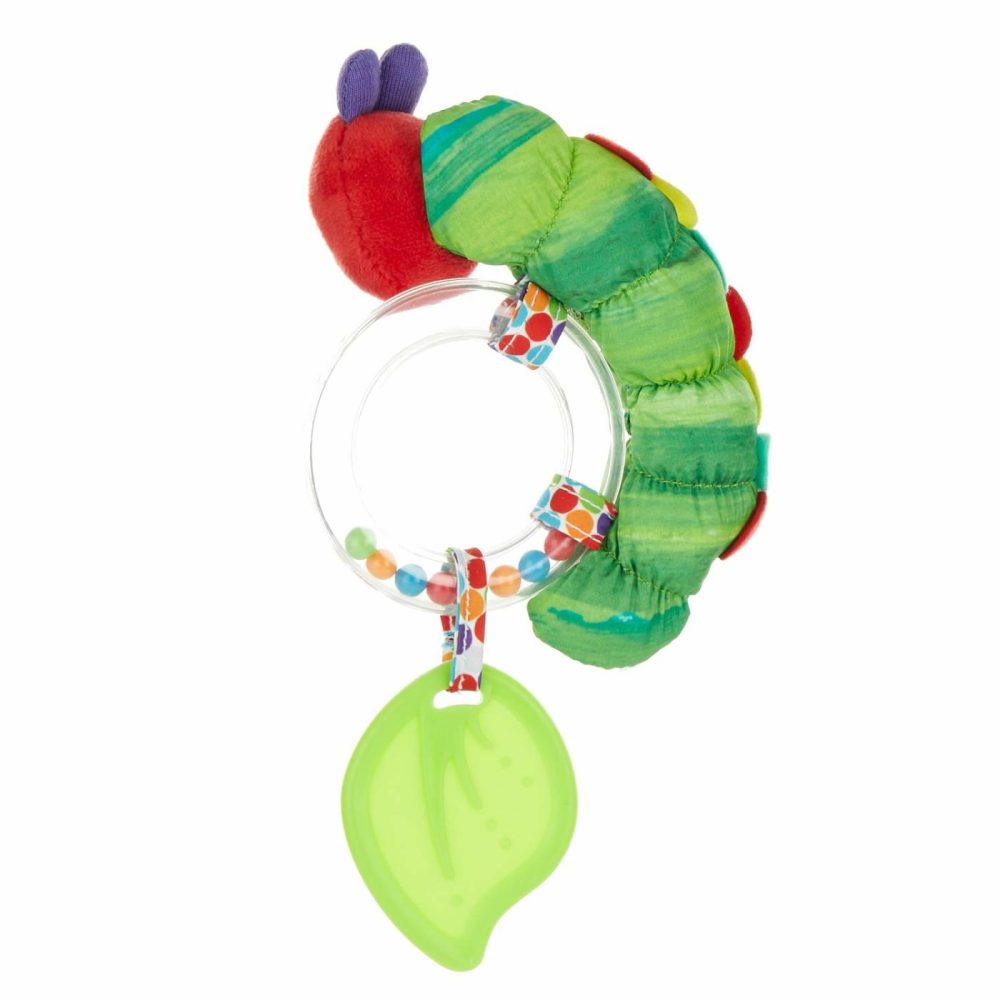 World Of Eric Carle  The Very Hungry Caterpillar Ring Rattle  |  Rattles & Plush Rings All Toys Multicolor