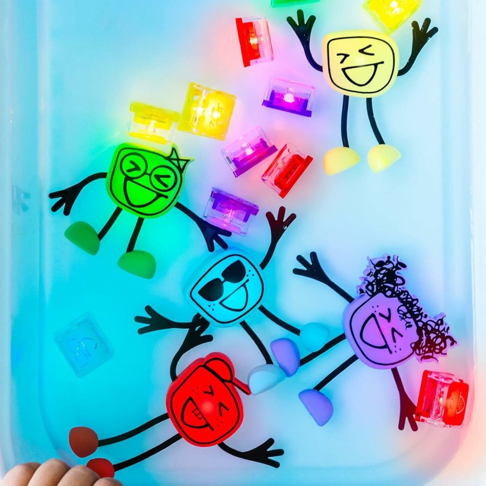 X Daniel Tiger’s Neighborhood Water-Activated Light-Up Cubes For Sensory Play  |  Puzzle Accessories All Toys Puzzle Accessories