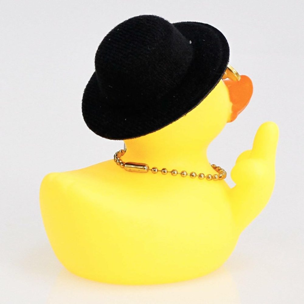 Yellow Rubber Duck Funny Office Gifts Jeep Ducks Quirky Decor Duck Rubber Ducky Funny Car Accessories Car Dashboard Decorations  |  Bath Toys All Toys Bath Toys