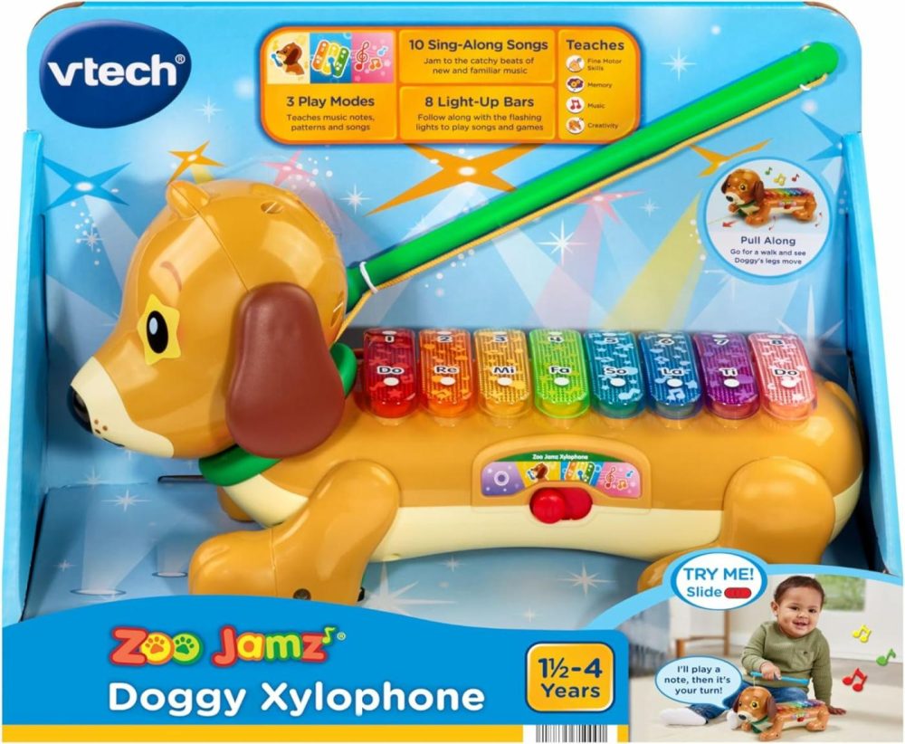 Zoo Jamz Doggy Xylophone (80-571000)  |  Musical Toys All Toys