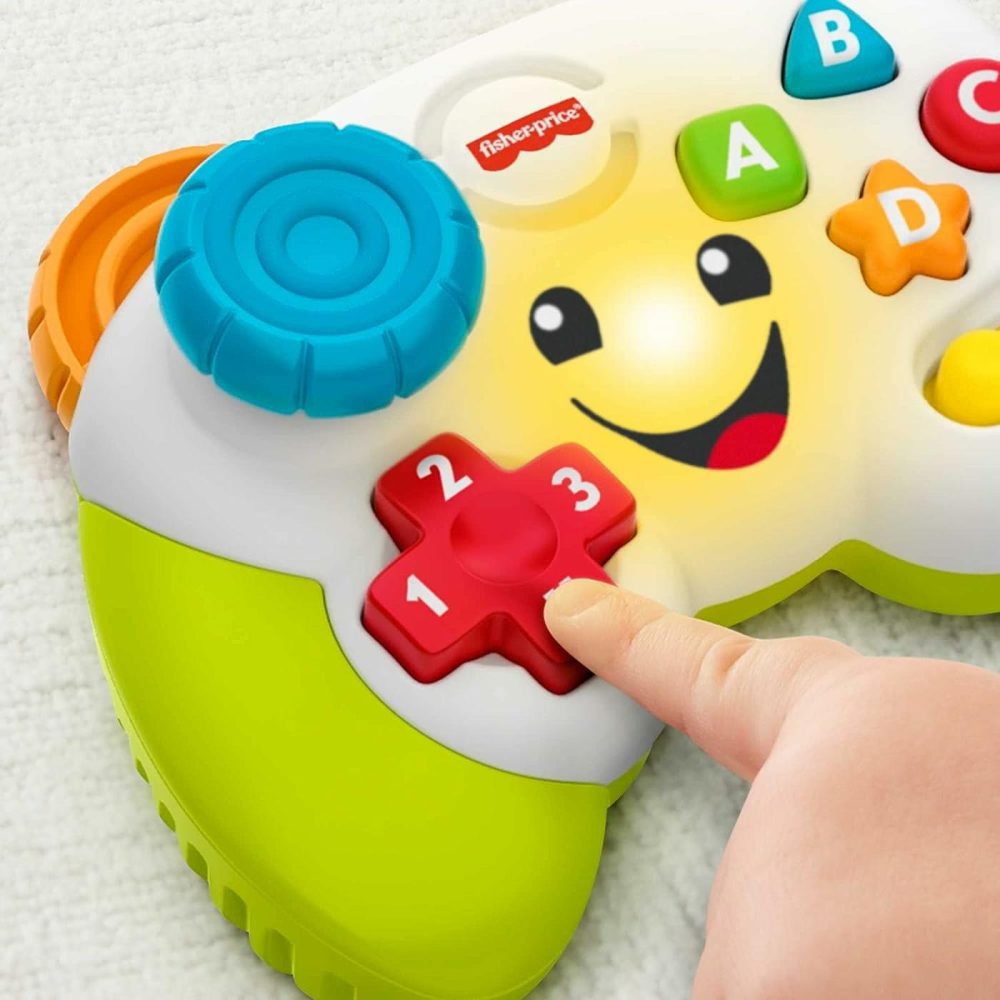 Baby & Toddler Toy Laugh & Learn Game & Learn Controller With Music & Lights For Early Pretend Play Infants Ages 6+ Months  |  Electronic Early Development Toys All Toys Electronic Early Development Toys