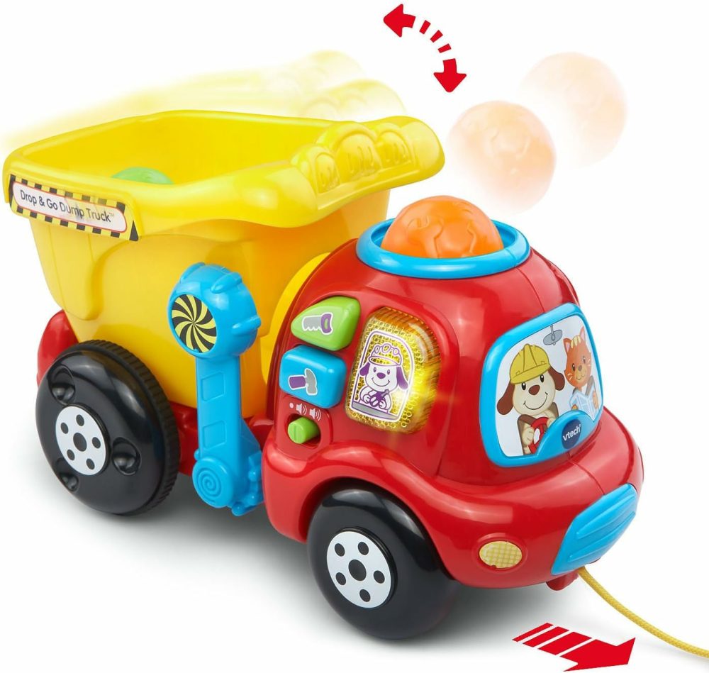 Drop And Go Dump Truck  Yellow  |  Push & Pull Toys All Toys Push & Pull Toys