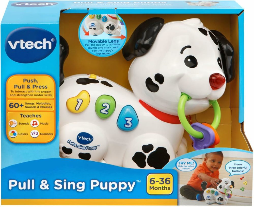 Pull And Sing Puppy  |  Electronic Early Development Toys All Toys Electronic Early Development Toys