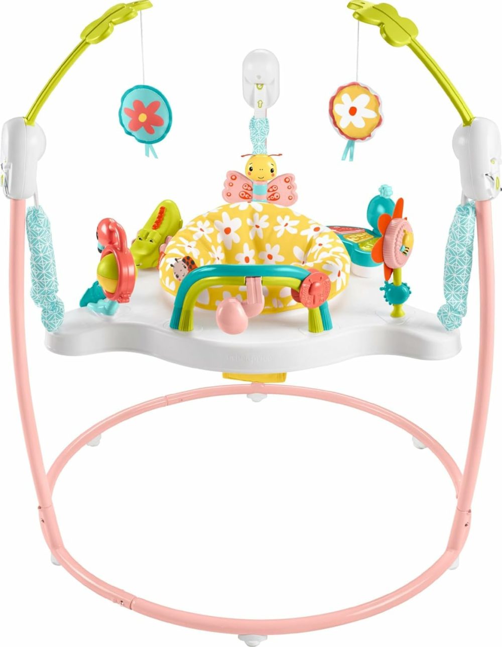 Baby Bouncer Activity Center Blooming Fun Jumperoo With Music Lights And Developmental Toys For Infants  |  Activity Centers Activity Centers Activity Centers