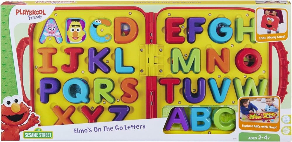 Elmo’s On The Go Letters  24 X 36 Inch  |  Magnetic Letters & Words All Toys Magnetic Letters & Words