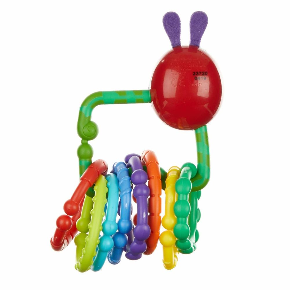 World Of Eric Carle  The Very Hungry Caterpillar Rattle Teether With Links  |  Teethers All Toys Teethers