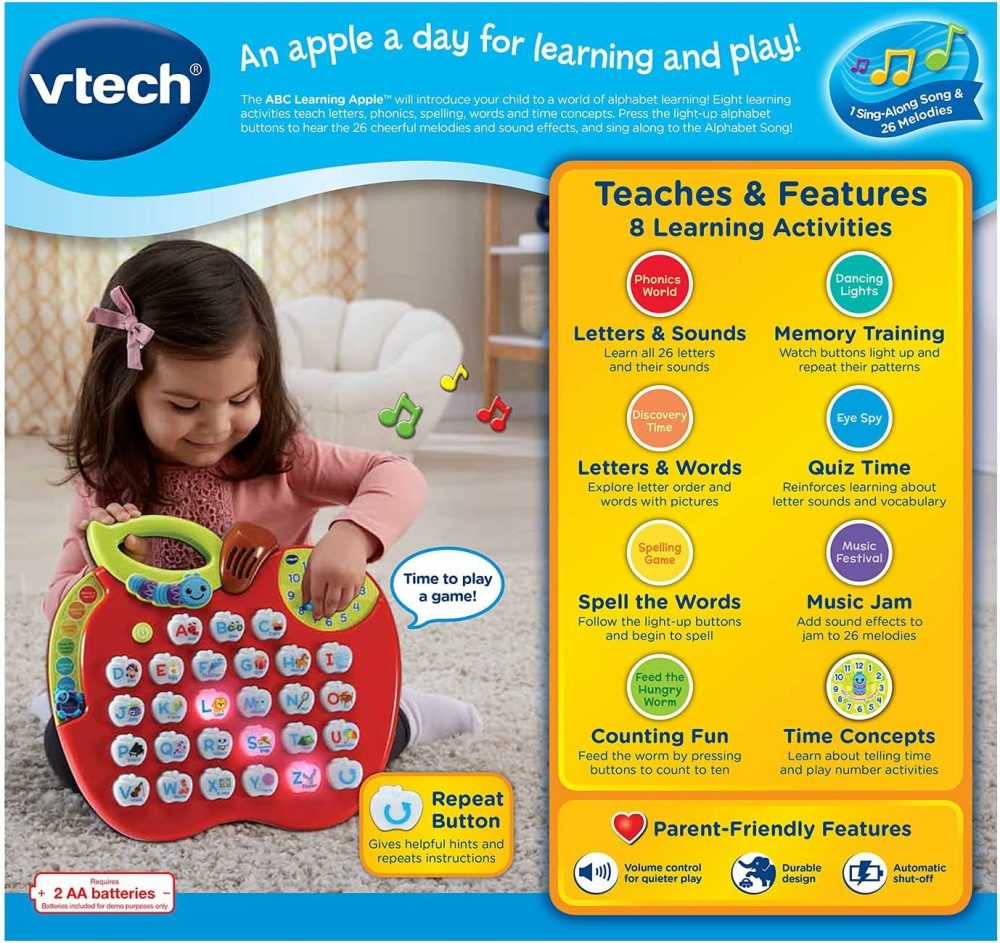 Abc Learning Apple  Red  |  Musical Toys All Toys