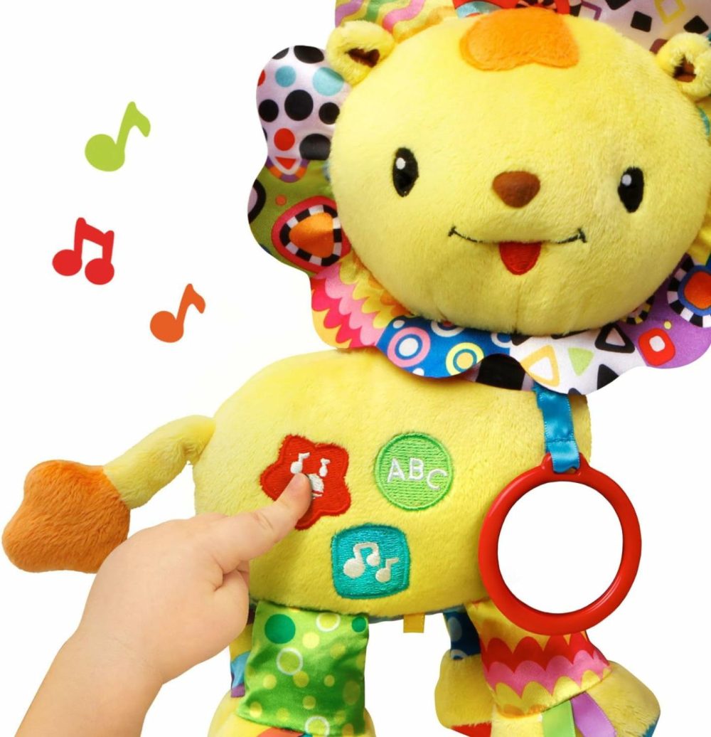 Crinkle And Roar Lion  Yellow  |  Car Seat & Stroller Toys All Toys Car Seat & Stroller Toys