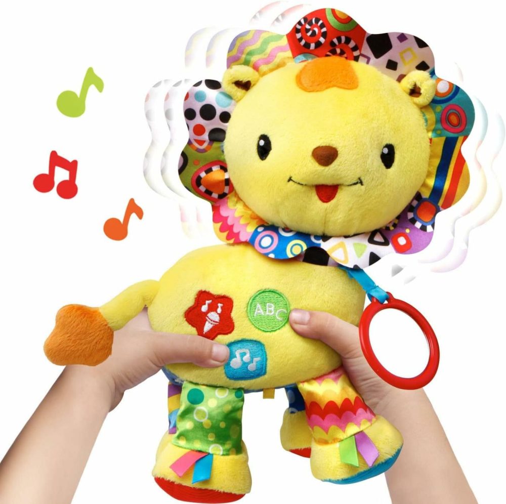 Crinkle And Roar Lion  Yellow  |  Car Seat & Stroller Toys All Toys Car Seat & Stroller Toys